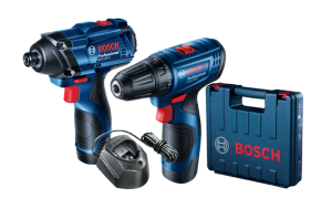 סט מברגה / מקדחה + אימפקט בוש BOSCH GDR+GSR 120-LI